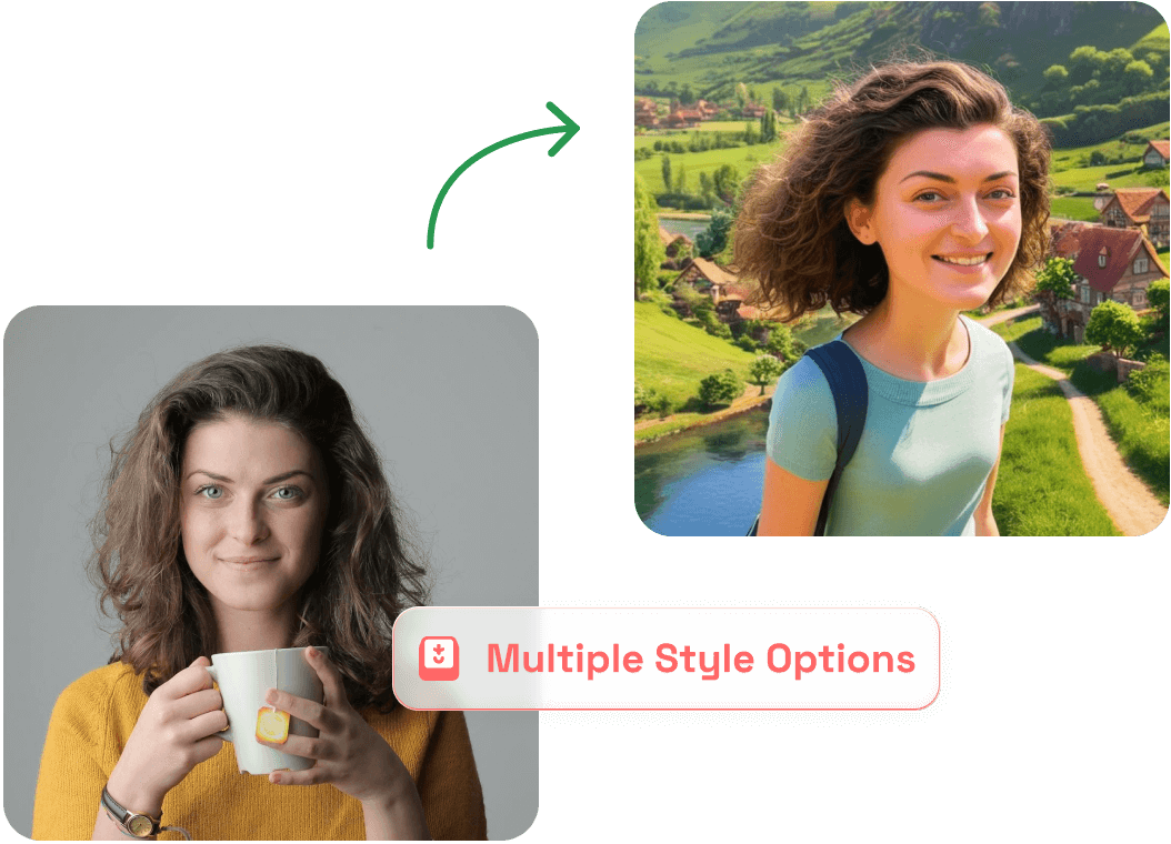 Example of style transfer