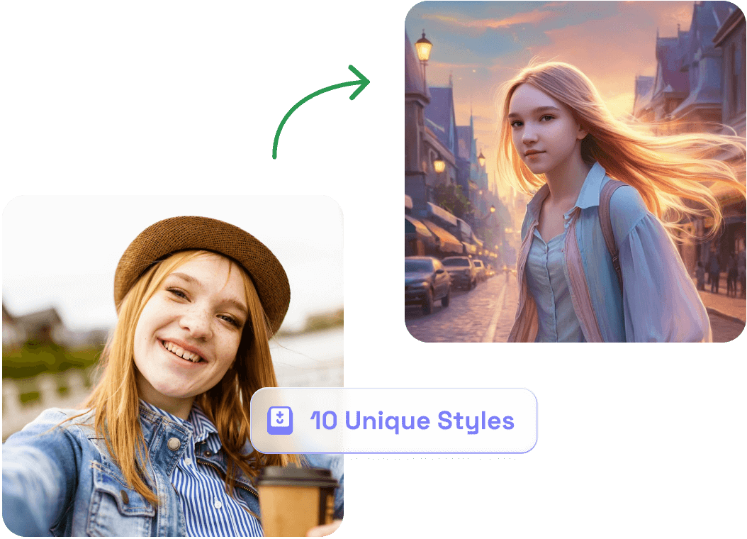 Example of style transfer